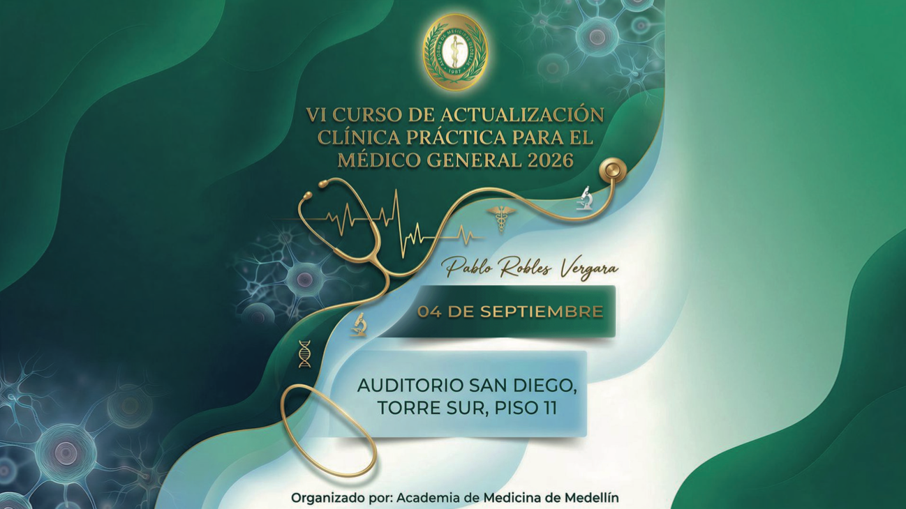 Afiche VI Curso de Actualización Clínica Práctica para el Médico General 2026